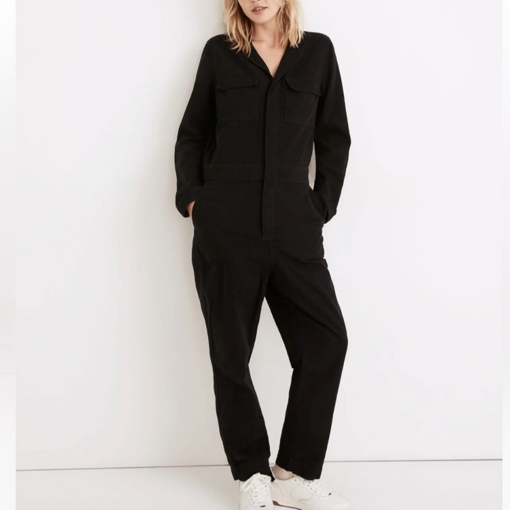 Madewell Brushed Canvas Jumpsuit
